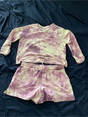 Wildfox Lounge sweatshirt and shorts PJs